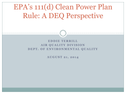 Impact of Executive Order 2013