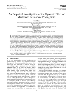 An Empirical Investigation of the Dynamic Effect of