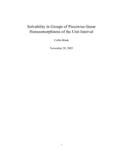 Solvability in Groups of Piecewise-linear Homeomorphisms