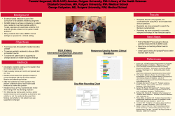 "Hands-On" Evidence Based Medicine Rounds with Pediatric