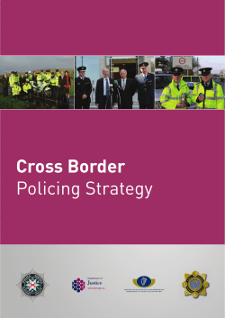 Cross Border Policing Strategy