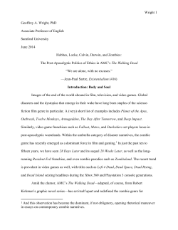 read Geoff`s paper - Georgetown College