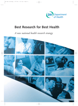 Best Research for Best Health