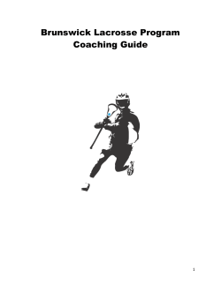 Hudson Lacrosse Program Coaching Guide