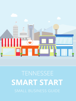 Startup Guide - State of Tennessee