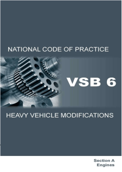 NATIONAL CODE OF PRACTICE