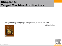Chapter 5 - Slides - Computer and Information Science