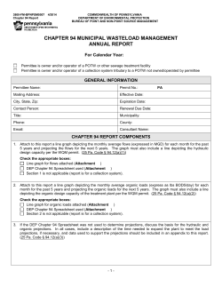 Chapter 94 Municipal Wasteload Management