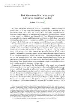 Risk Aversion and the Labor Margin in Dynamic Equilibrium Models