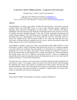 An interactive capacity building experience – an approach