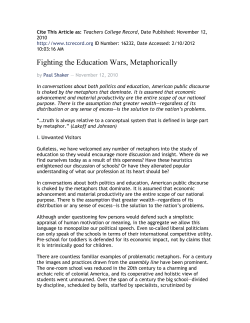 TCR.EducationWarsMetaphorically