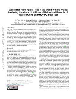 I Would Not Plant Apple Trees If the World Will Be Wiped: Analyzing