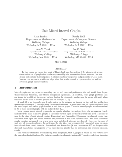 Unit Mixed Interval Graphs