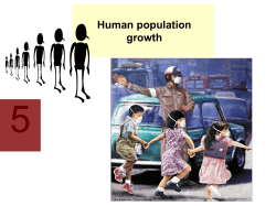 Human population growth This lecture will help you understand