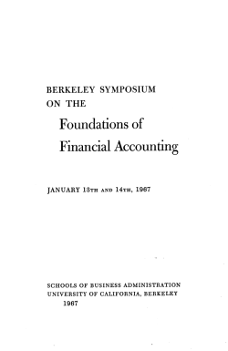 Foundations of Financial Accounting