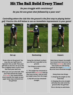 Hit The Ball Solid Every Time!