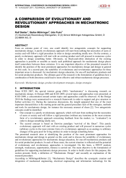 a comparison of evolutionary and revolutionary approaches in