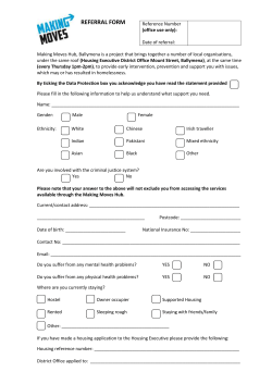 making moves - Stronger Together NI