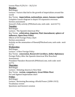 concession, Roosevelt Corollary, dollar diplomacy