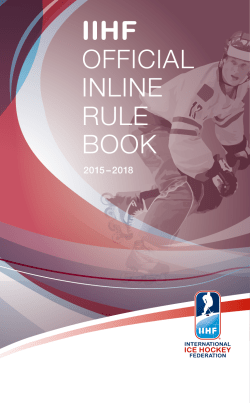 IIHF Inline Rule Book