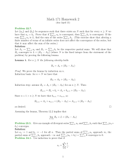 Math 171 Homework 2