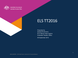 ELS Close down - Software developers homepage