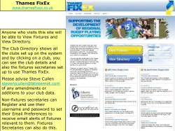 Fixtures Section: Club Directory