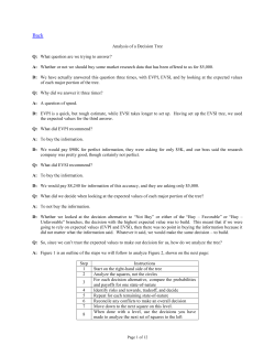 Analysis of a Decision Tree