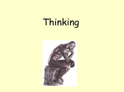 Thinking - AP Psychology Community