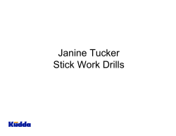 Janine Tucker Drills