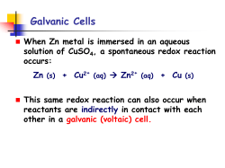 Redox Reactions