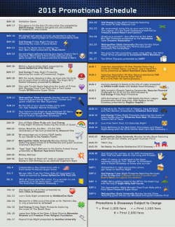 2016 Promo Schedule_one sheet