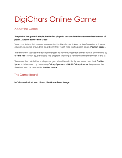 DigiChars Online Game Players Manual v1 - Retro-Daze
