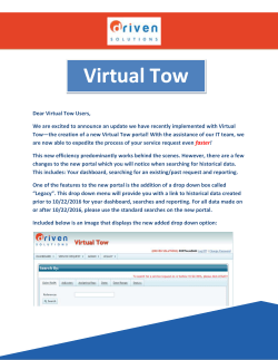 Please click HERE for a list of the latest updates on Virtual Tow