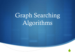 PowerPoint Presentation - Tree Searching Algorithms