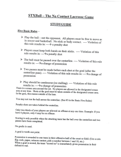 STXBall - The No Contact Lacrosse Game