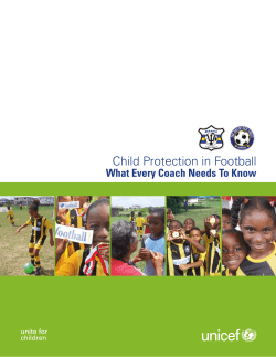 Child Protection in Football