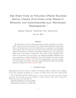 The Structure of Strategy-Proof Random Social Choice Functions