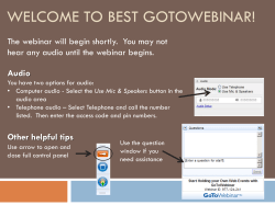 BEST Program Orientation