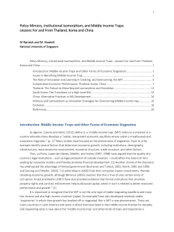 S13_M. Ramesh_Middle Income Traps