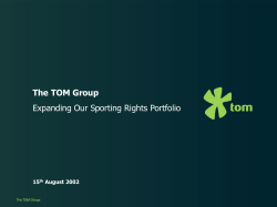 Tennis Management Group is the most efficient company