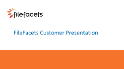 FileFacets Demo
