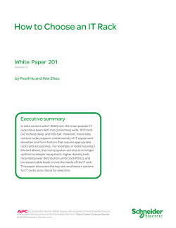 How to Choose an IT Rack