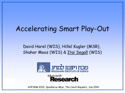 Accelerating Smart Play-Out