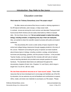 For nearly 40 years, Dr. Ellen Ketterson and her research team from