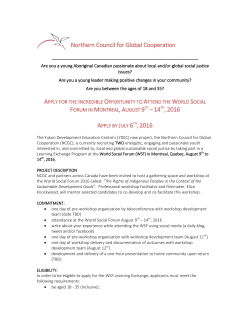 Northern Council for Global Cooperation