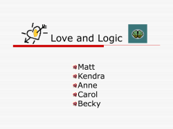 Love and Logic