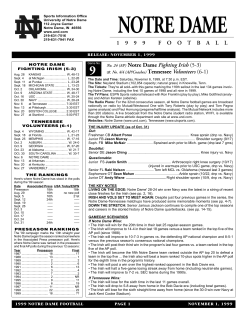 Michigan State `99 - Notre Dame Athletics