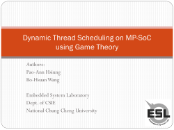 Dynamic Thread Scheduling on MP
