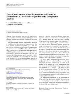 Fuzzy Connectedness Image Segmentation in Graph Cut Formulation